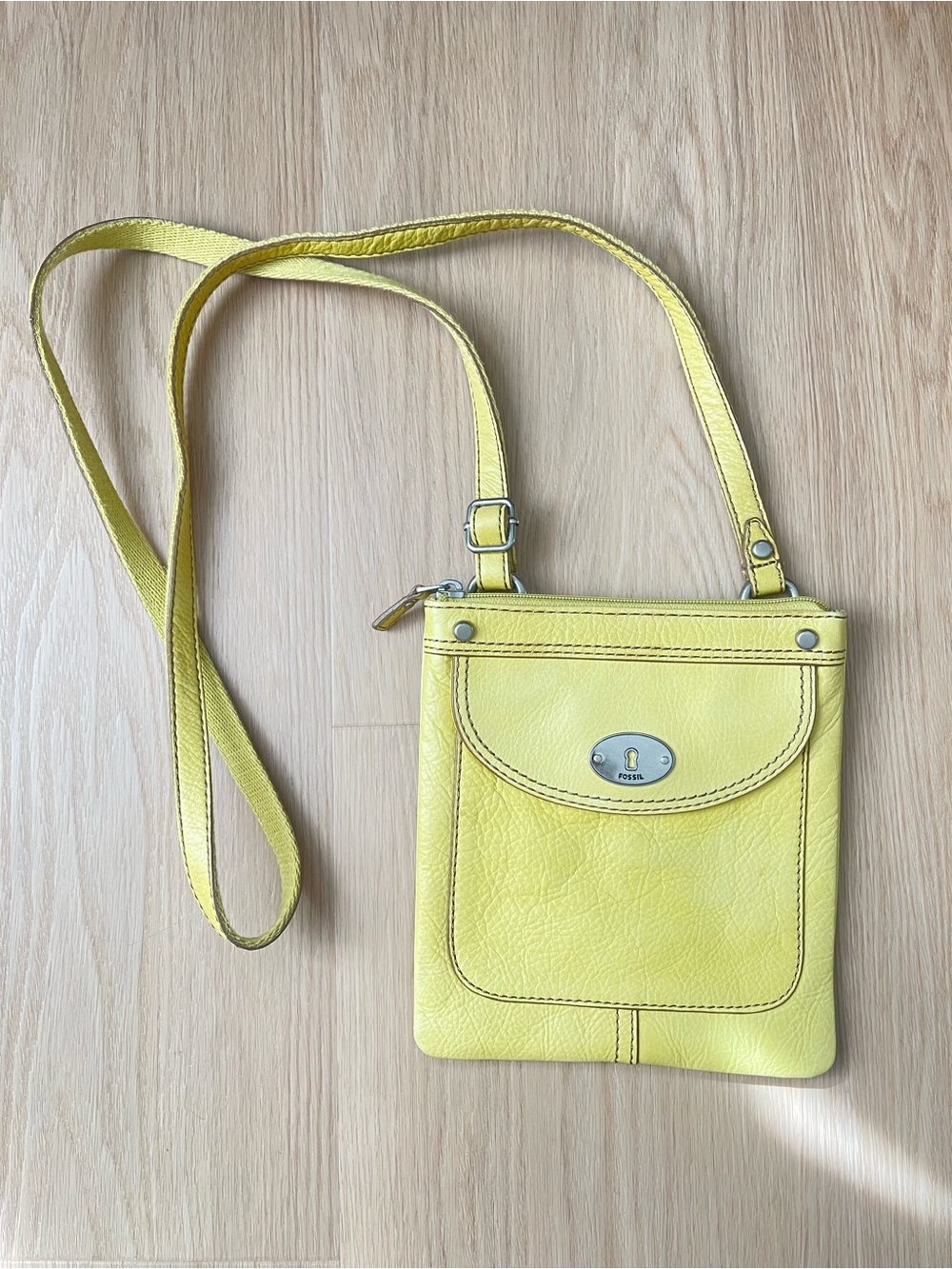 Y2K Fossil Mini Bag Leather crossbody